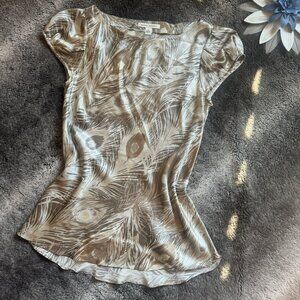Banana Republic Silk Blouse Top Small